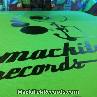 Tshirt Green MackiTek Records v1