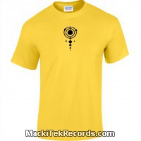 Tshirt Yellow Crop Circle 15