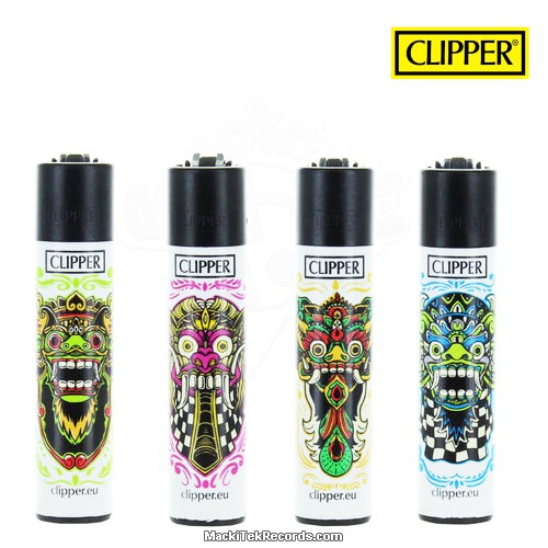 x4 Lighters Clipper Aztec Face