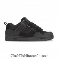 Men: DVS Enduro 125 Black Charcoal Nubuck