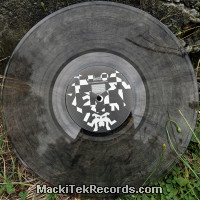 MackiTek Records 25 RP V2 Ultraclear Black Marbred LTD