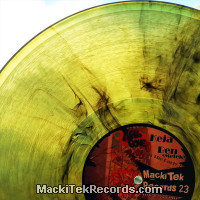 MackiTek Records 23 RP Jaune Marbred LTD
