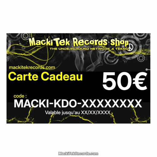 Carte cadeau 50€