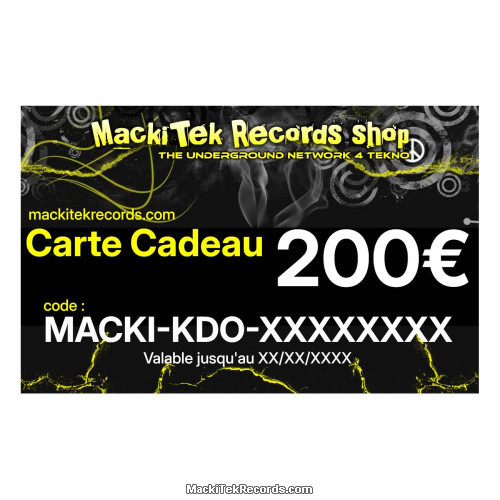 Gift card 200€