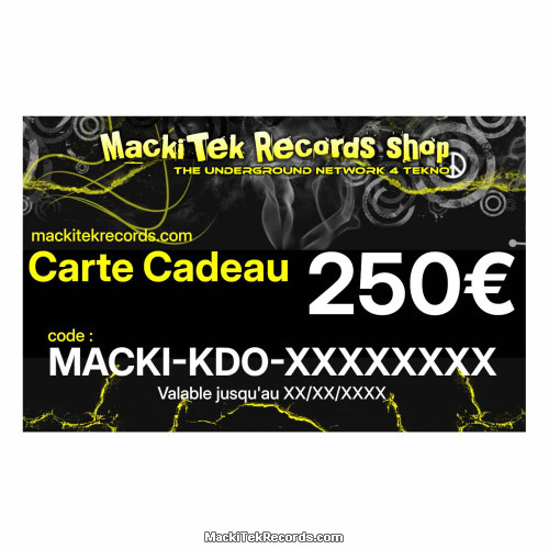 Carte cadeau 250€