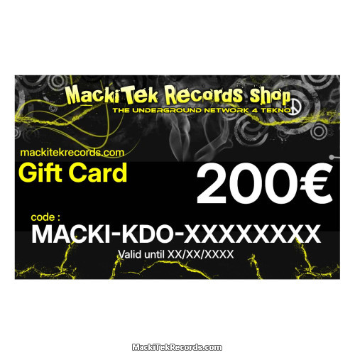 Gift card 200€