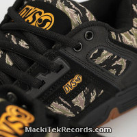 DVS Comanche Black  Jungle Camo Nubuck